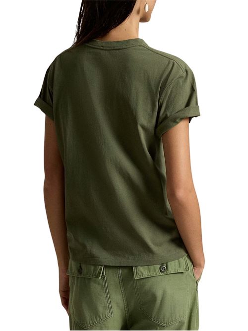 T-shirt con stampa RALPH LAUREN | 211B17806001